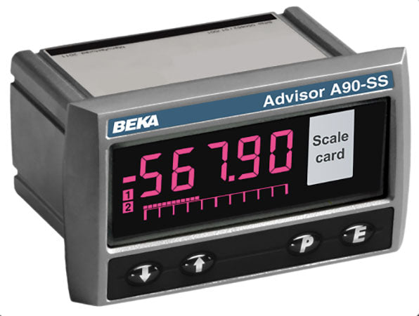 BEKA A90-SS-DC Process panel meter